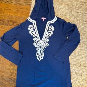 Lilly Pulitzer Hooded Cover Up
